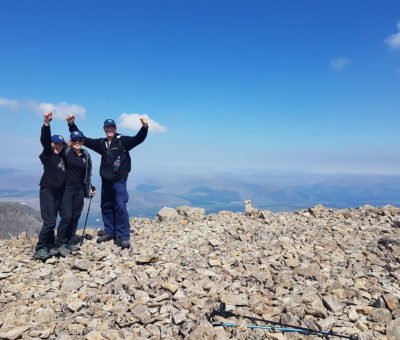 Hiking Ben Nevis with kids